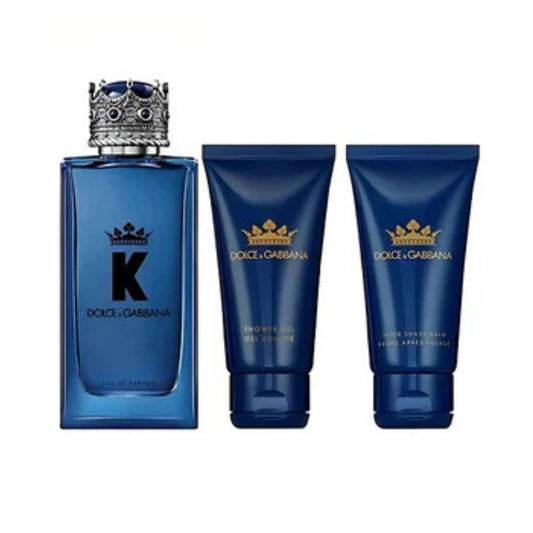 Dolce & Gabbana K 3.3oz EDP Sp 3PC Gift Set For Men