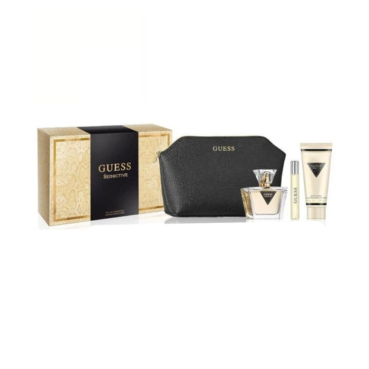 Guess Seductive 4PC Gift Set For Women (Soft Box)