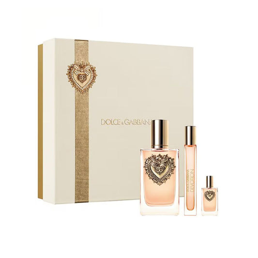 Dolce & Gabbana Devotion 3.3oz EDP 3PC Gift Set For Women