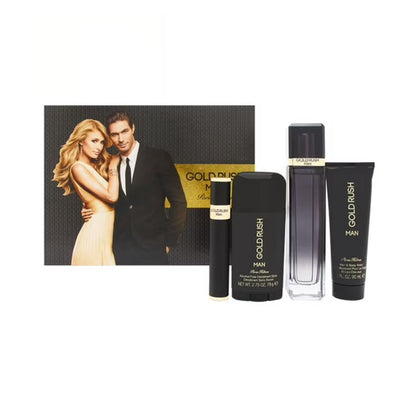 Paris Hilton Gold Rush 4PC Gift Set For Men