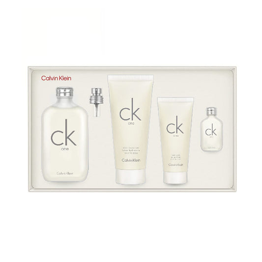 Calvin Klein Ck One 6.7oz 4PC Gift Set Unisex