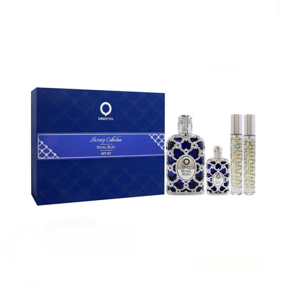 Orientica Royal Bleu 2.7oz 4PC Gift Set Unisex