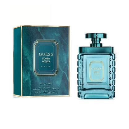 Guess Uomo Acqua 3.4oz EDT For Men