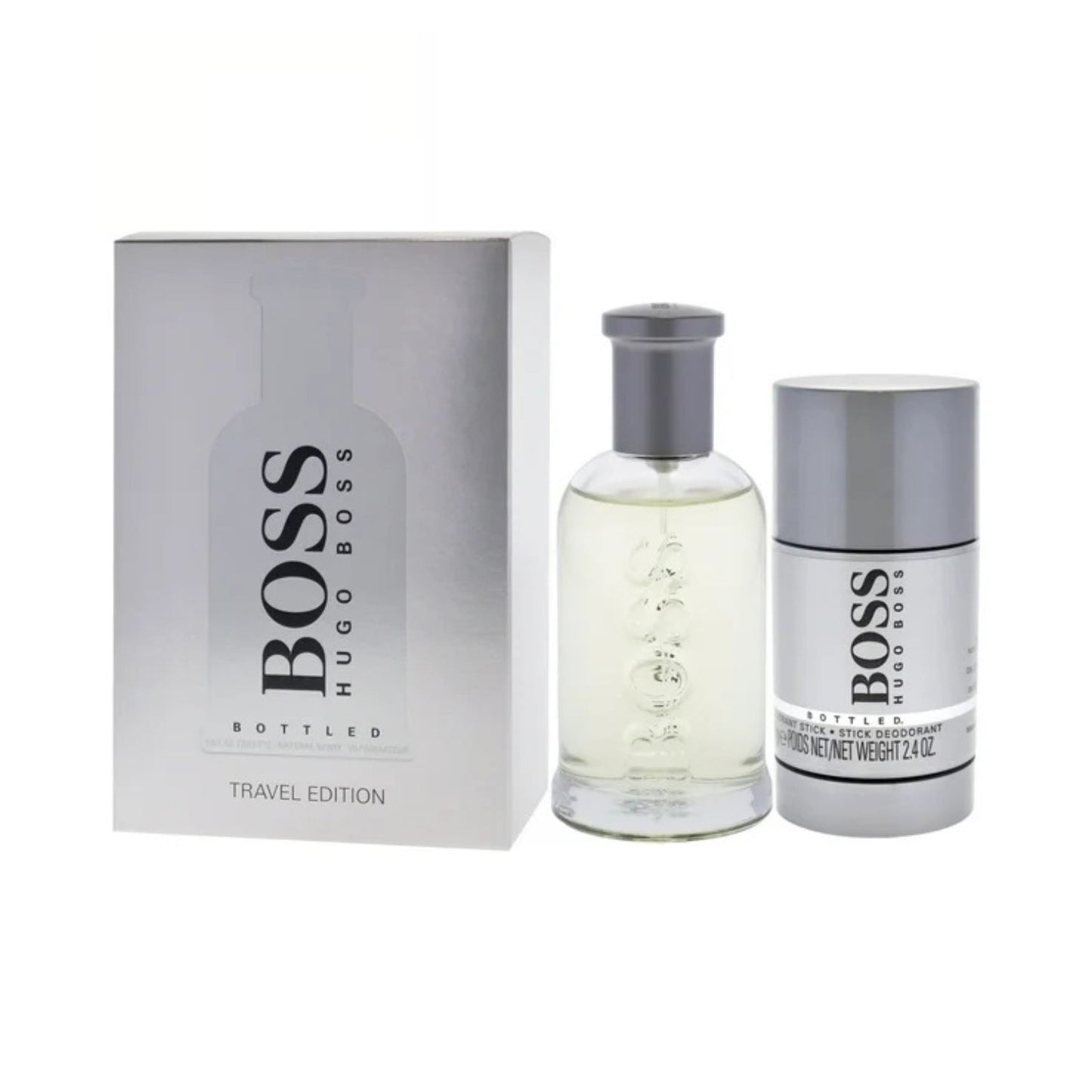 Hugo Boss Boss No. 6 3.3oz EDT Men 2oz PC Travel Edition Gift Set For Men (Closed Box)