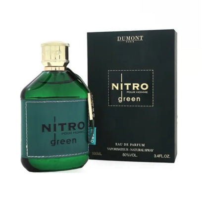 Dumont Nitro Green 3.4oz EDP For Men