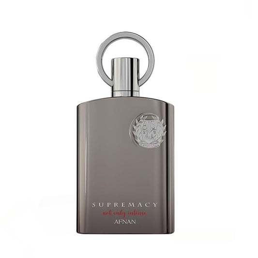 Afnan Supremacy Not Only Intense Silver 3.4oz Extrait De Parfum For Men