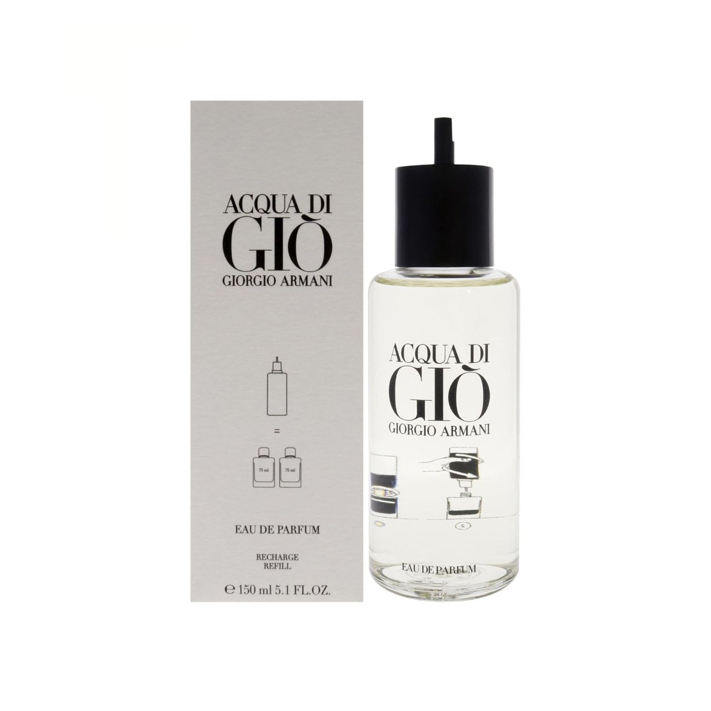 Giorgio Armani Acqua Di Gio 5.1oz EDP Refill Men For Men