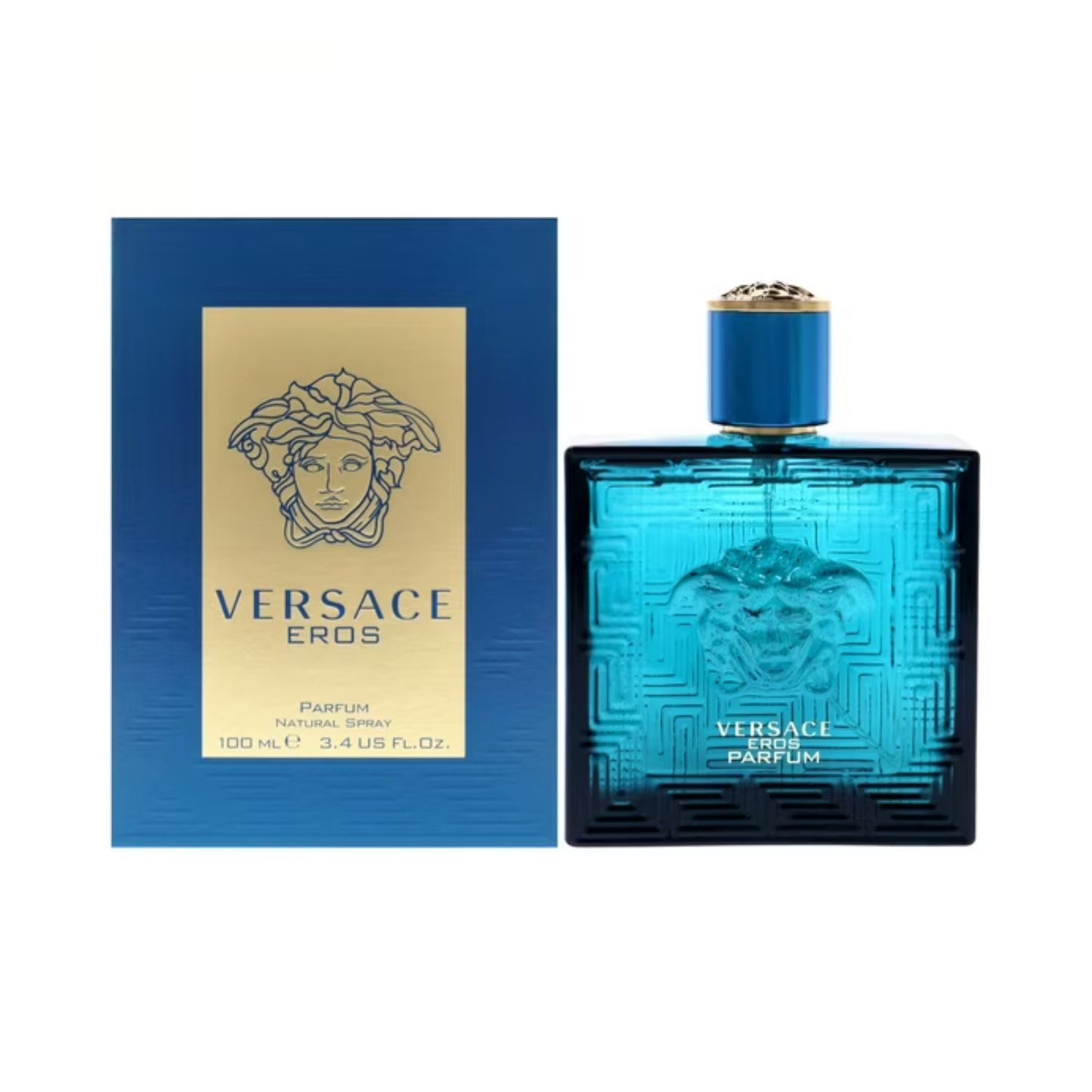 Versace Eros 3.4oz Parfum For Men
