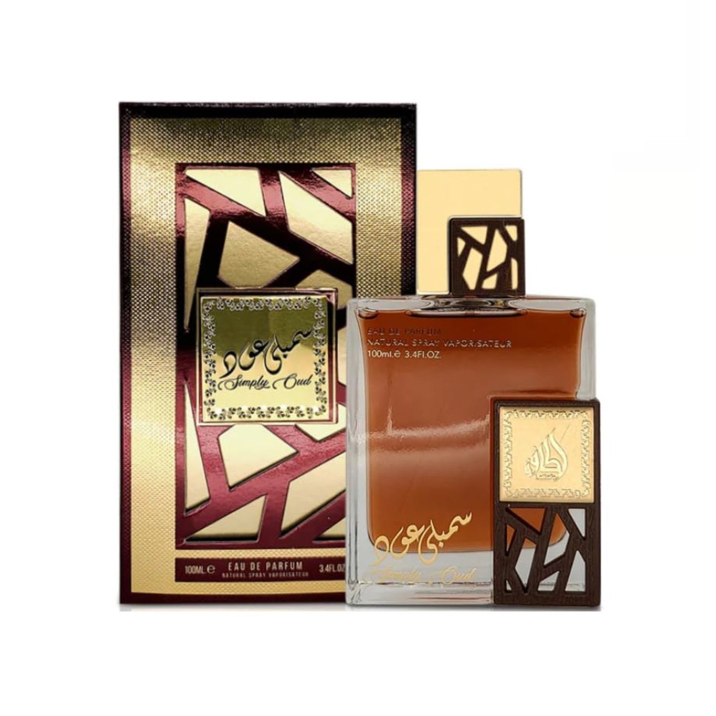 Lattafa Simply Oud 3.4oz EDP For Men