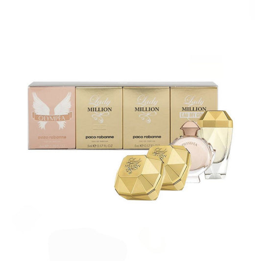 Paco Rabanne Lady Million 4PC MINI Gift Set For Women