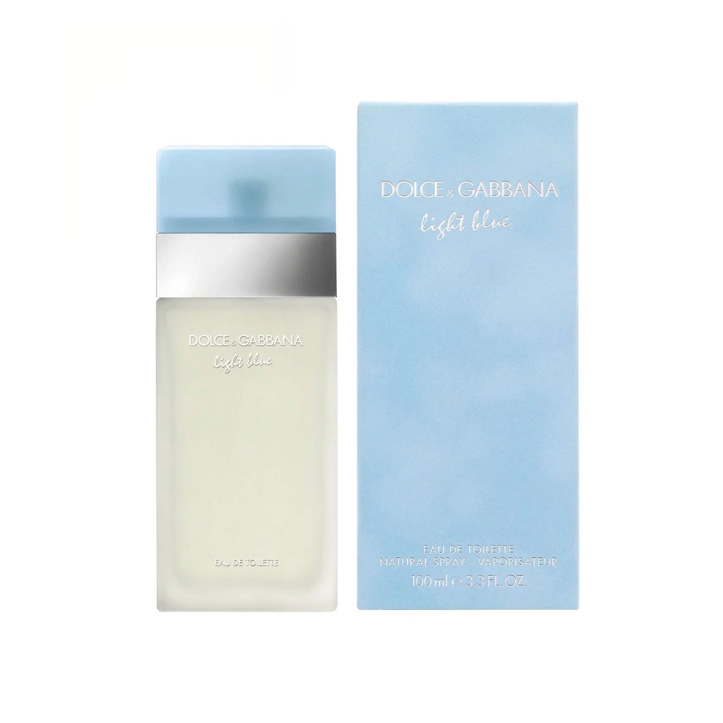 Dolce & Gabbana Light Blue 3.3oz EDT For Women (Refillable)