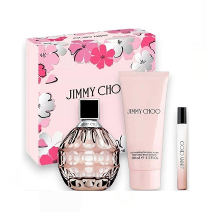 Jimmy Choo 3.4oz EDP Sp 3PC Gift Set For Women