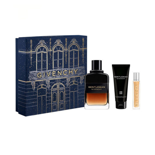 Givenchy Gentleman Reserve Privee 3PC EDP Gift Set For Men (Hard Box)