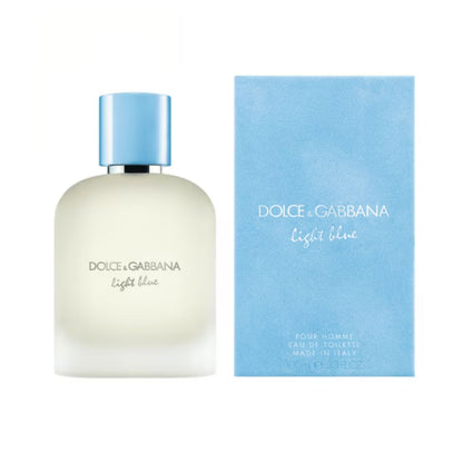 Dolce & Gabbana Light Blue 3.3oz EDT For Men (Refillable)