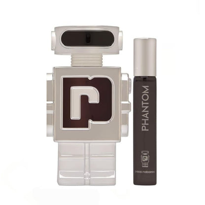 Paco Rabanne Phantom 3.4oz EDT Sp + 0.68oz EDT Travel Gift Set For Men