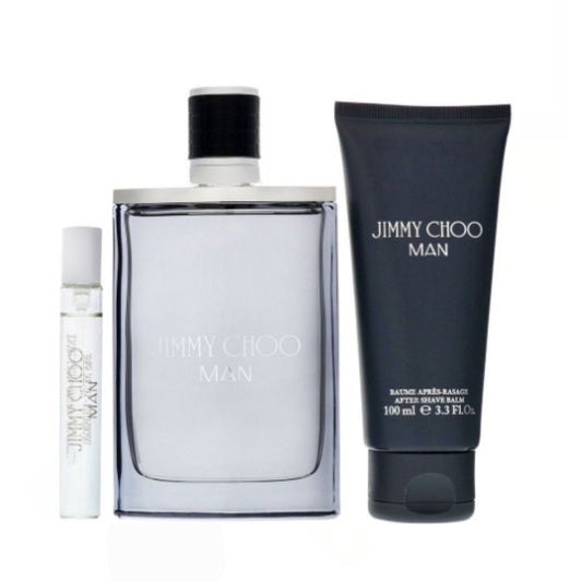 Jimmy Choo Man 3PC Gift Set For Men (Hard Box)