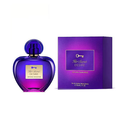 Antonio Banderas Her Secret Desire 2.7oz EDT For Women