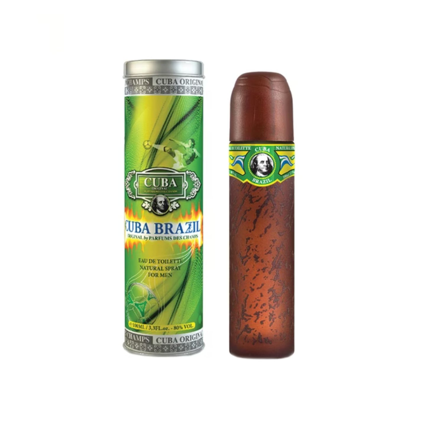 Cuba Brazil 3.4oz EDT For Men
