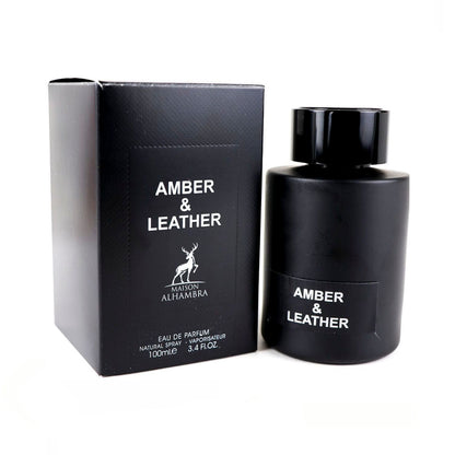 Maison Alhambra Amber & Leather 3.4oz EDP For Men