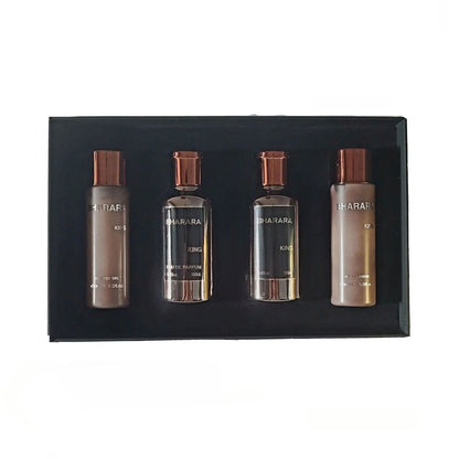 Bharara King 3.4oz EDP 4PC Gift Set For Men