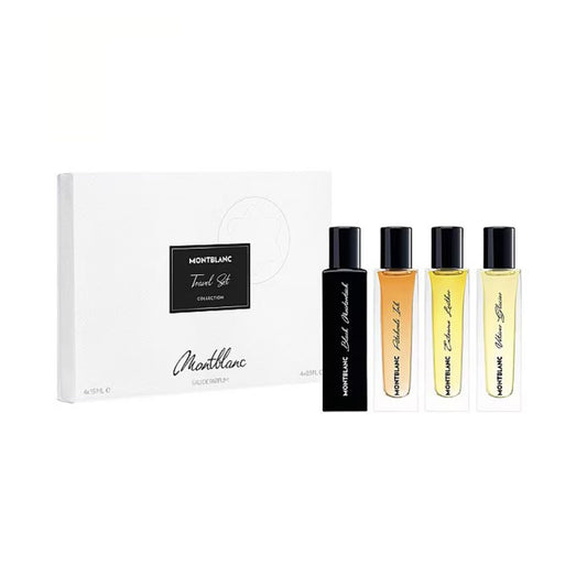 Mont Blanc 4PC Travel Gift Set Collection For Men