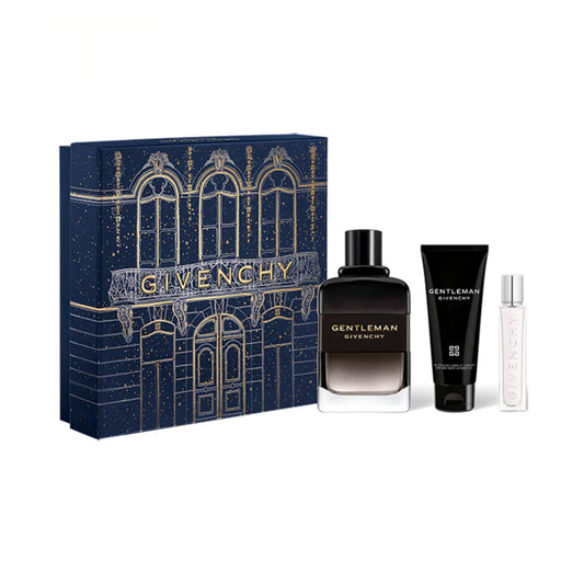 Givenchy Gentleman Boisee 3.3oz EDP 3PC Gift Set For Men (Hard Box)