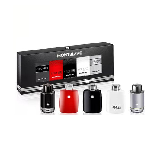 Mont Blanc 5PC Travel Gift Set Collection For Men
