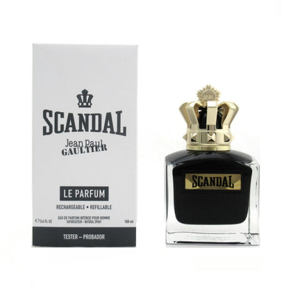 Tester Jean Paul Gaultier Scandal Le Parfum 3.4oz EDP Intense Refillable For Men