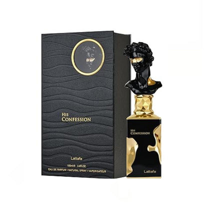 Lattafa His Confession 3.4oz EDP