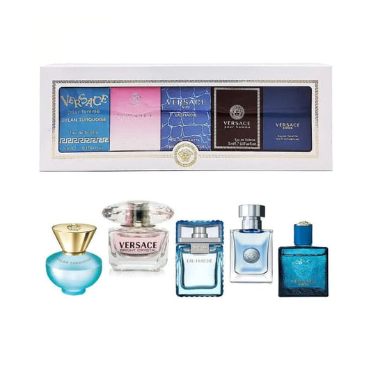 Versace 5PC Miniatures Collection Gift Set Unisex