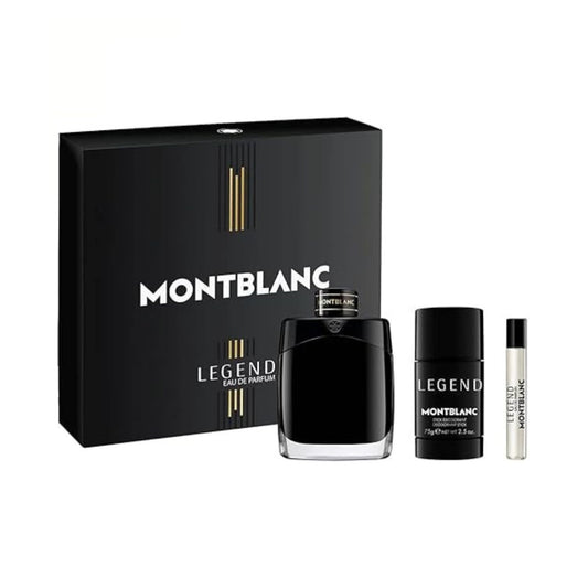 Mont Blanc Legend 3PC Gift Set For Men