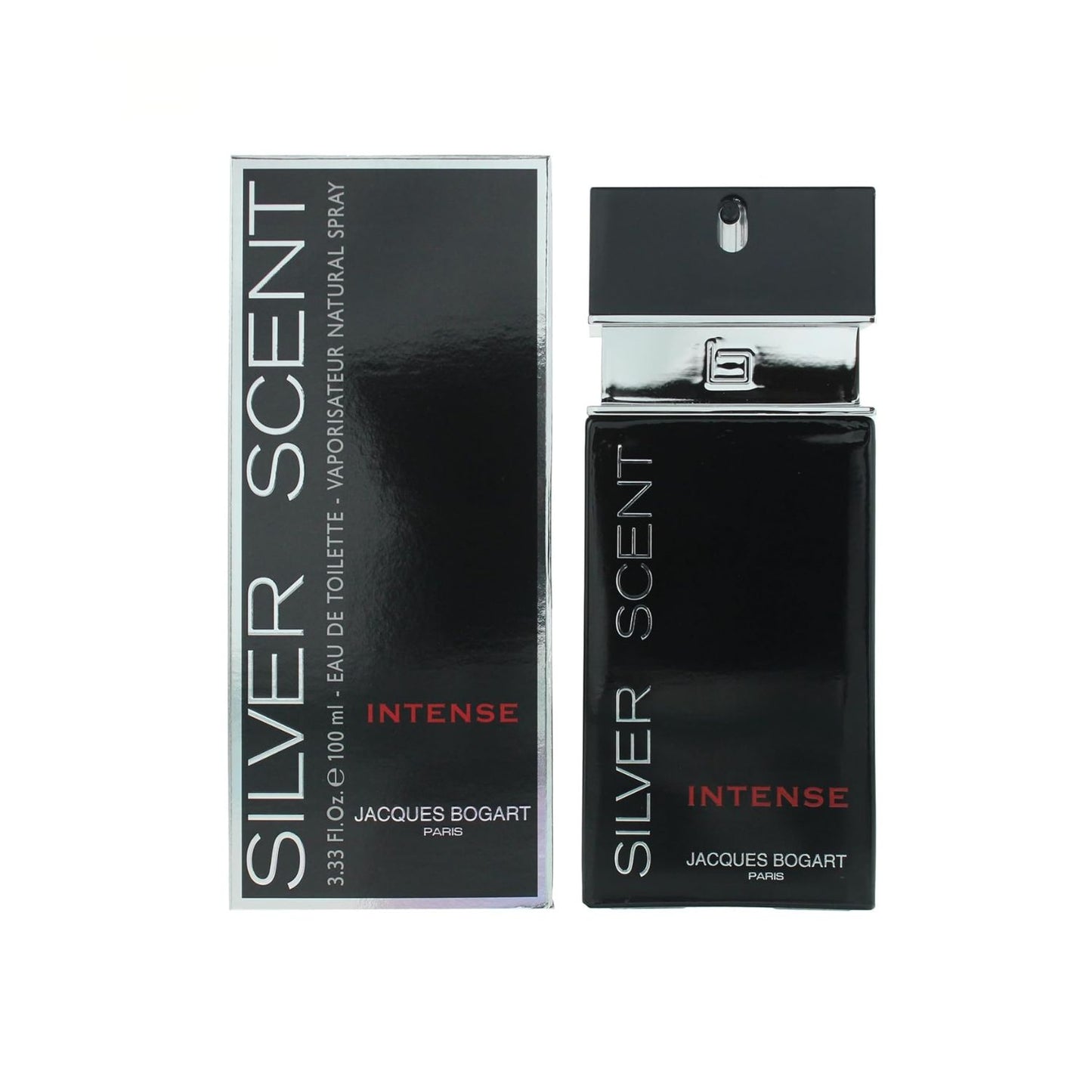 Jacques Bogart Silver Scent Intense 3oz .33EDT For Men