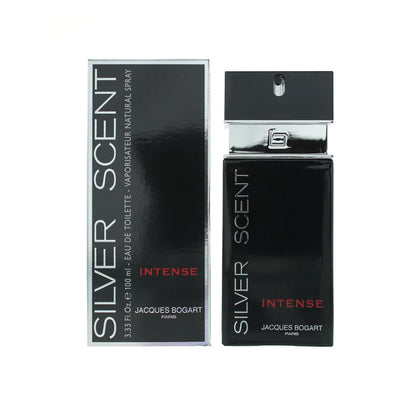 Jacques Bogart Silver Scent Intense 3oz .33EDT For Men