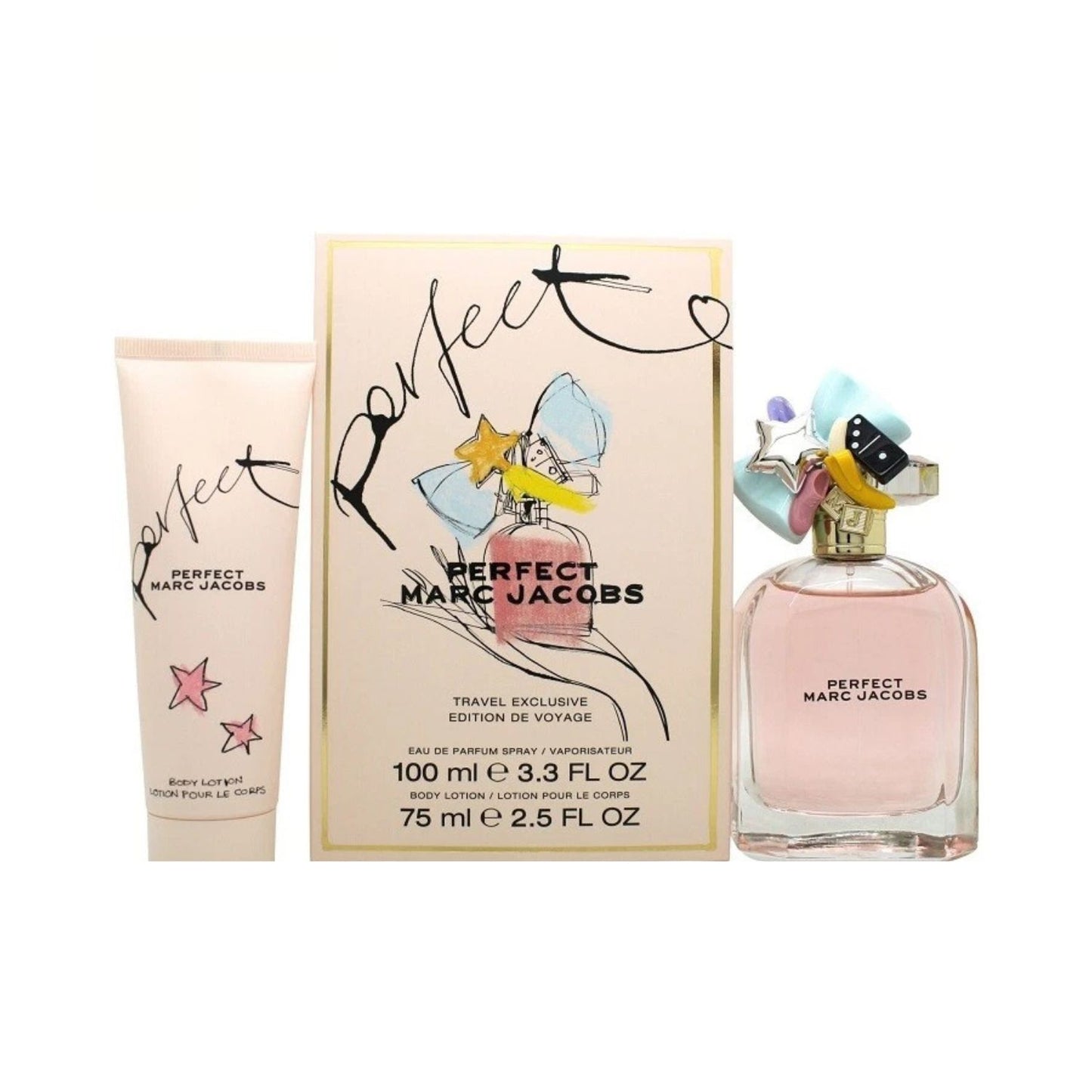 Marc Jacobs Perfect 2PC Travel Gift Set For Women