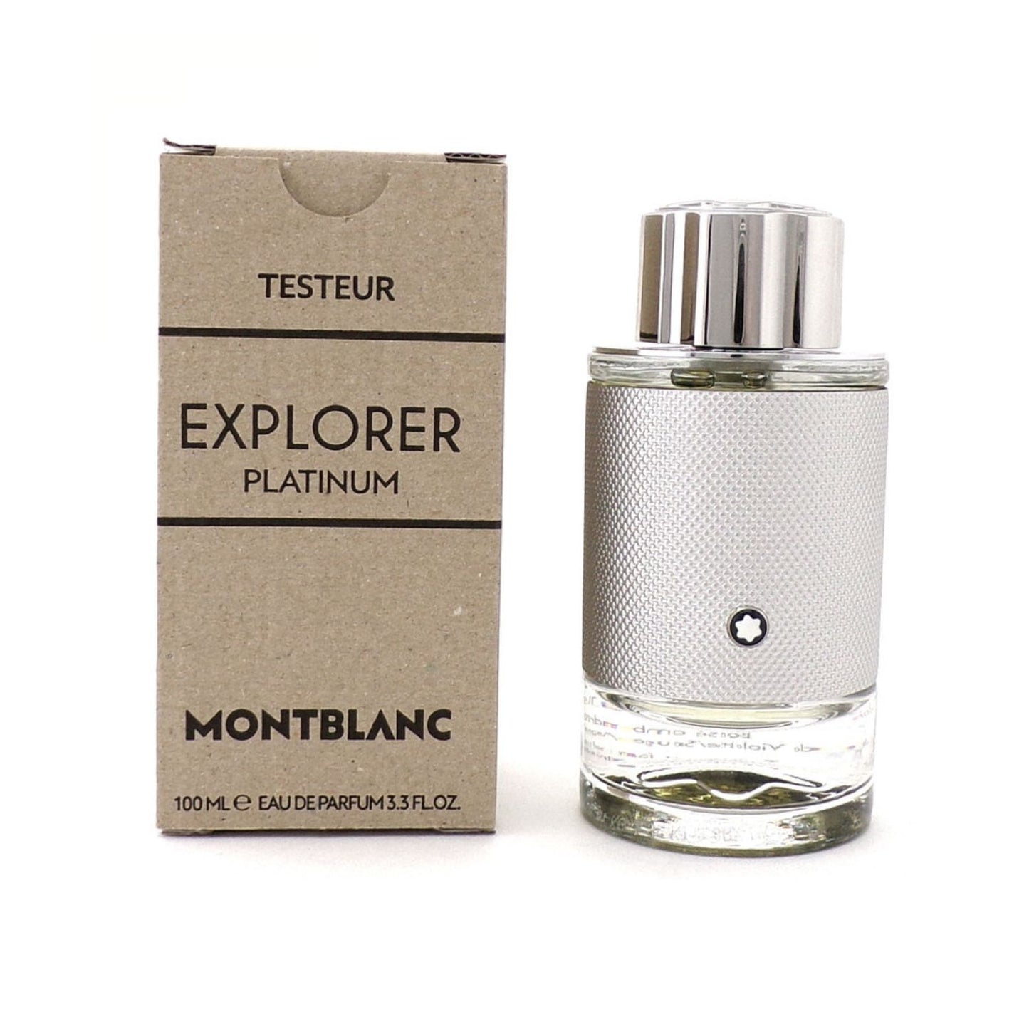 Tester Mont Blanc Explorer Platinum 3.3oz EDP For Men