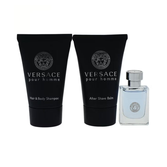 Versace Pour Homme 3PC Mini Gift Set For Men