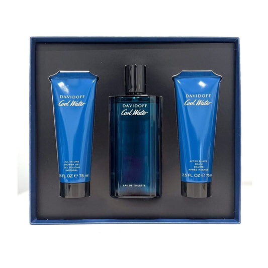Davidoff Cool Water EDT 3 pzs hombre