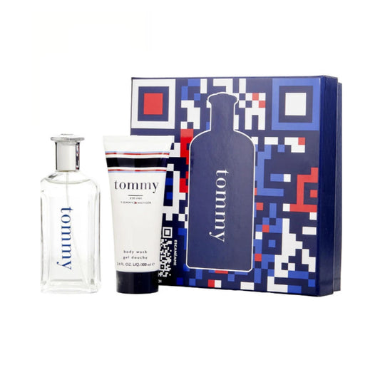 Tommy Hilfiger 3.4oz EDT Gift Set For Men (Hard Box)