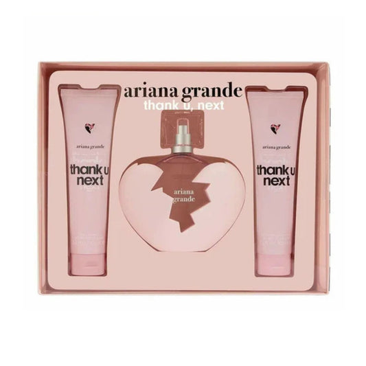 Ariana Grande Thank U Next 3.4oz 3PC Gift Set For Women (Window Box)