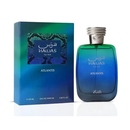 Rasasi Hawas Atlantis 3.38oz EDP Men