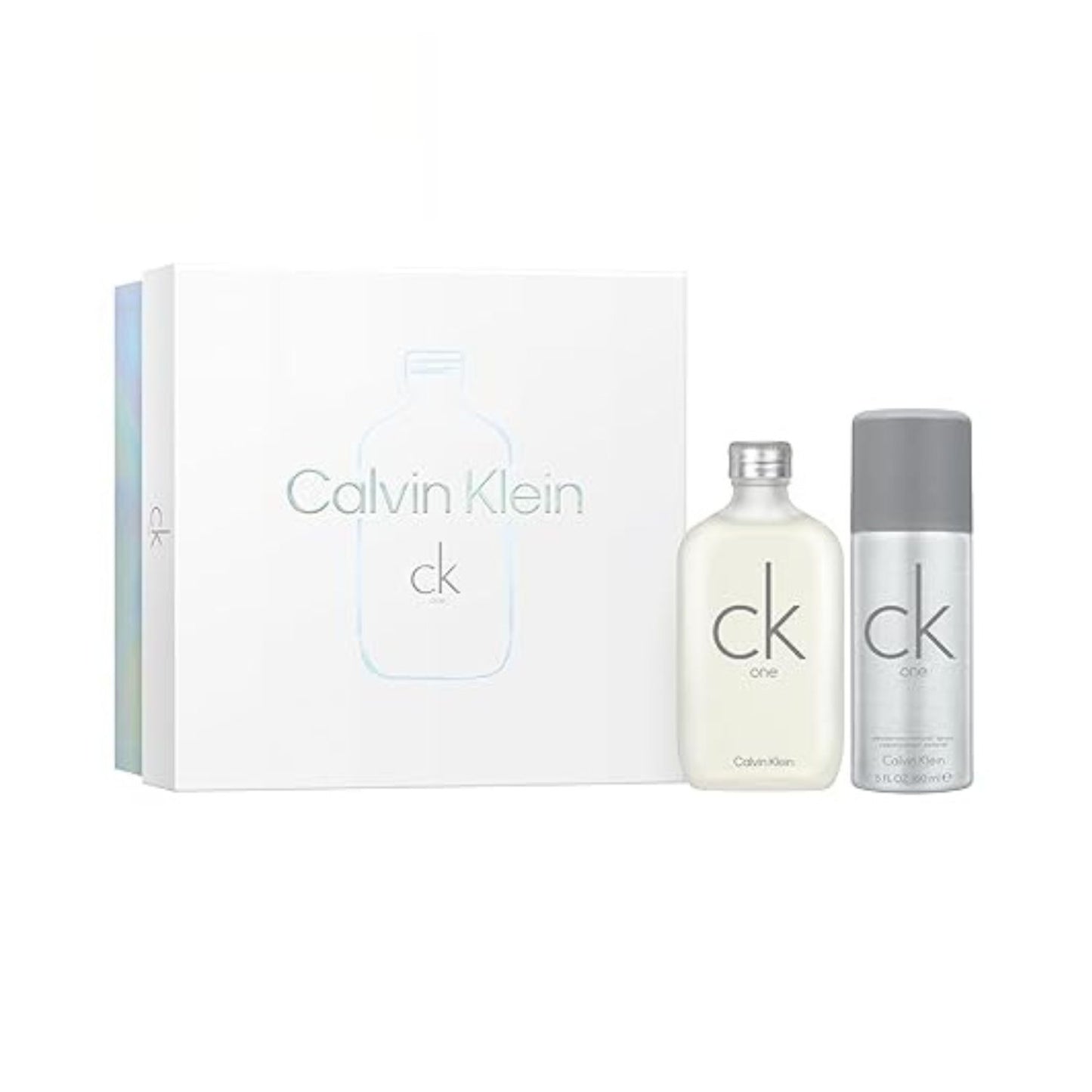 Calvin Klein One (2 Pc) 3.3oz EDT - 6.0oz Deo - Unisex GIFT SET