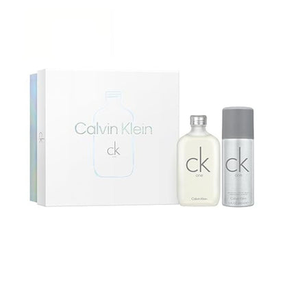 Calvin Klein One (2 Pc) 3.3oz EDT - 6.0oz Deo - Unisex GIFT SET