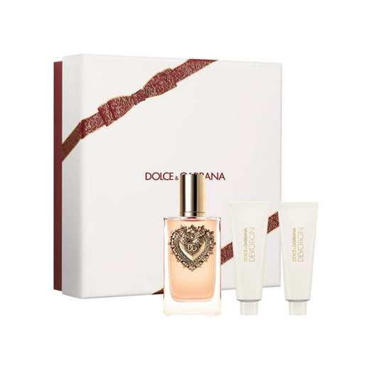 Dolce & Gabbana Devotion Juego de 3 piezas para mujer (caja rígida)