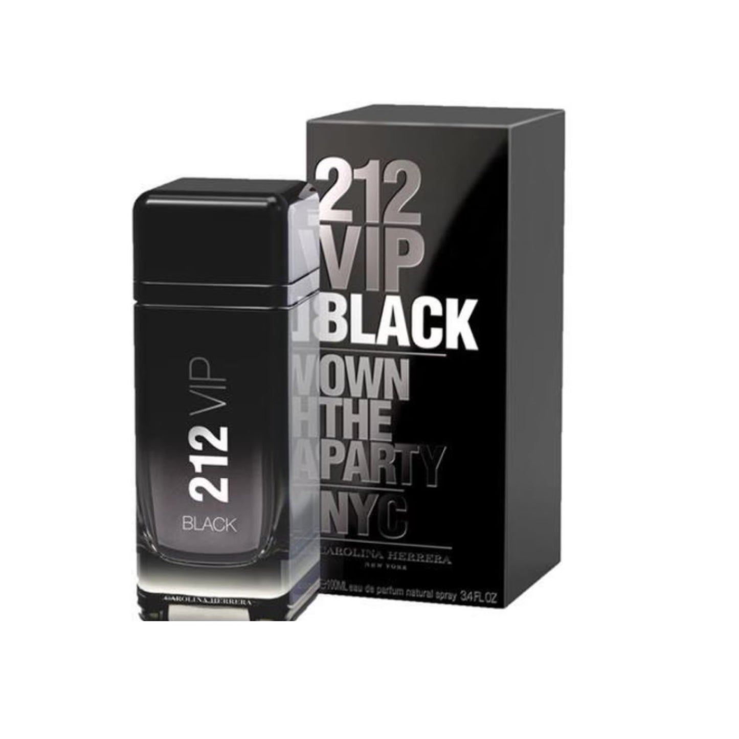 Carolina Herrera 212 VIP Black 3.4oz EDP Men (New UPC)