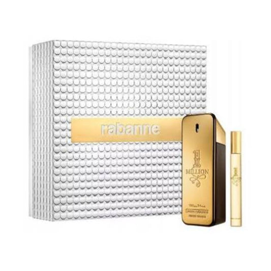 Paco Rabanne 1 Million 3.4 EDT Estuche de Regalo de 2 Piezas Para Hombre